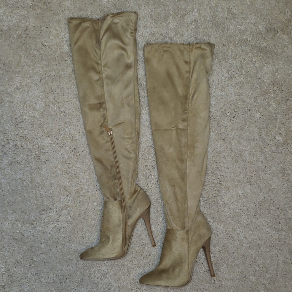 Long Suede Boots